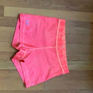 Under armour spandex shorts